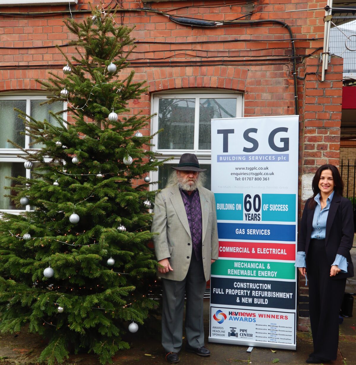 TSG Donates Christmas Trees STOLL