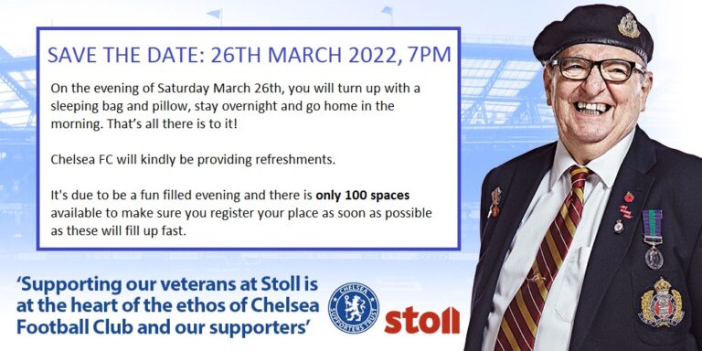 The Big Stamford Bridge Sleep Out 2022 Stoll